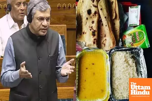 Railway Minister: Menu and Rate List Must Be Displayed, QR Code to Be Added on Food Packets Railway Minister: Menu and Rate List Must Be Displayed, QR Code to Be Added on Food Packets