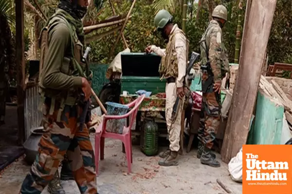 Security Forces Conduct Search Operations in Manipur Security Forces Conduct Search Operations in Manipur