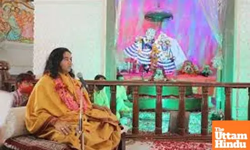 Hydraulic holi to be played today at Shri Priyakant Ju temple in Vrindavan