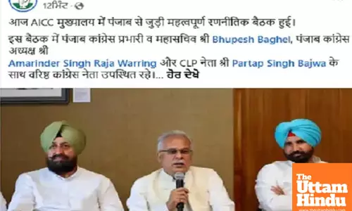 Punjab Congress Leaders Meet High Command in Delhi in Bid to Unite