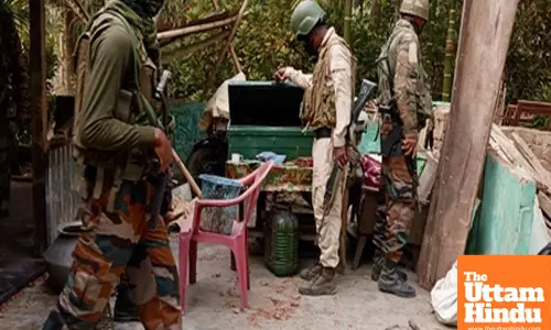 Security Forces Conduct Search Operations in Manipur