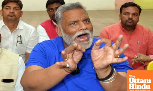 Pappu Yadavs Press Conference