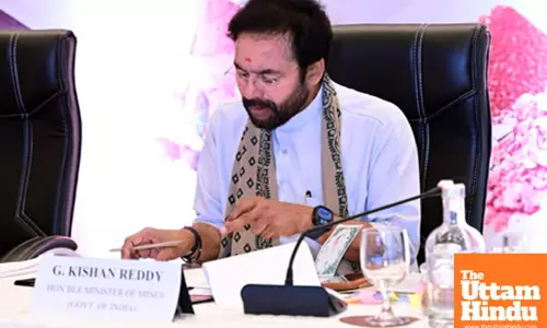 Union Minister G Kishan Reddy and Goa CM Pramod Sawant chair a meeting