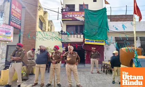 Police on alert after temple attack