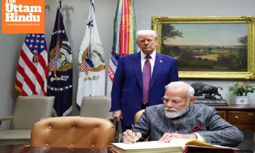 Didnt want PM Modi and other visiting world leaders to see tents, potholes, graffiti in Washington: Trump