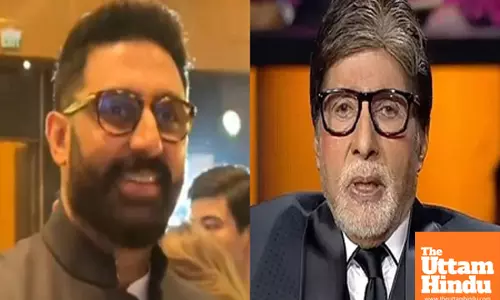 Big B heaps praise on son Abhisheks extraordinary performance in Be Happy