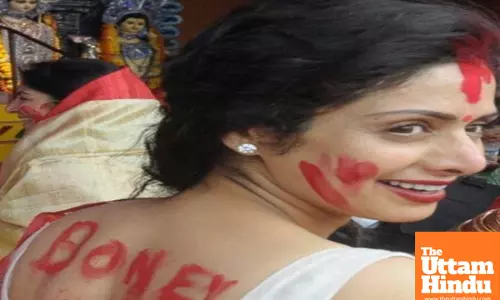 Boney Kapoor shares picture of late wife Sridevi’: ‘Holi was happiest’