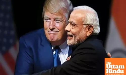 Trumps Capital Cleanup:  Reveals He Hid Tents and Graffiti Behind Paintings to Avoid Embarrassment in Front of Modi