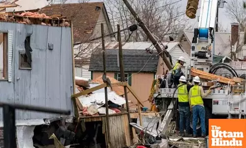 Devastating storm wreaks havoc schools and homes destroyed 32 lives lost see VIDEO