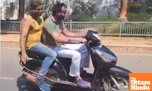 Tej Pratap Yadav fined for violating traffic rules on Holi