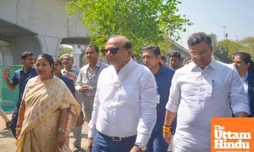 Delhi LG and CM Review Drain Works