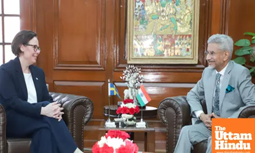 External Affairs Minister S. Jaishankar meets Sweden FM Maria Malmer Stenergard