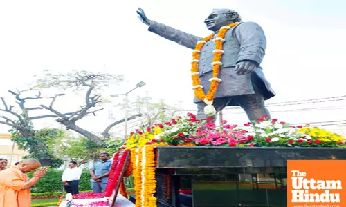 UP CM Yogi Adityanath pays tribute to Hemvati Nandan Bahuguna on his death anniversary