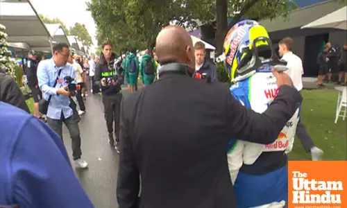 ‘I felt for him like a father’: Anthony Hamilton on Isack Hadjar’s F1 debut setback