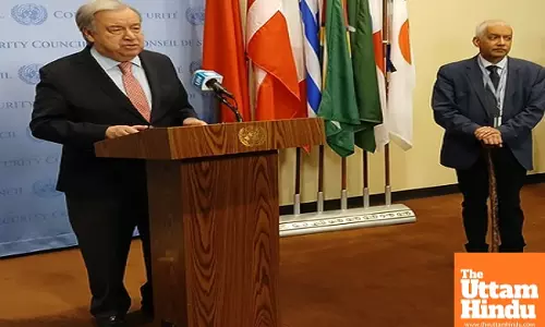 Guterres wants India, Pakistan to work together on terrorism concerns: Spokesperson