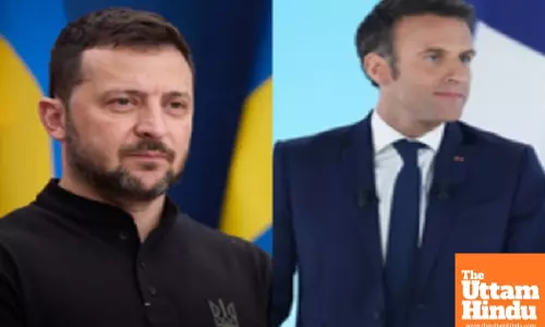 Zelensky, Macron hold phone talks ahead of Trump-Putin conversation