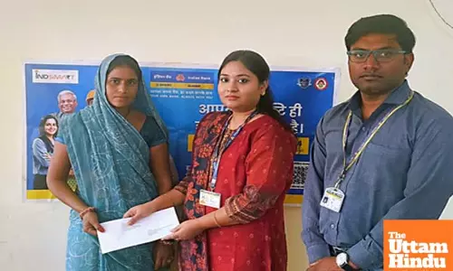 Woman from Rajgarh receives Rs 2 lakh under Pradhan Mantri Suraksha Bima Yojana