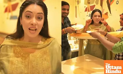 Rupali Ganguly is back with her ‘reel addict’ as she groves to viral ‘Dosai Idly’ song