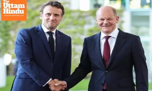 Germany, France stress Ukraines role in peace talks