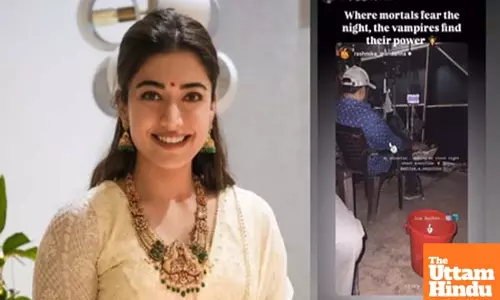 Rashmika tells how ‘Thama’ director can make a ‘vampire’ happy