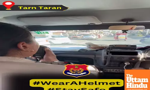 Tarn Taran Police Issues Warning Over Helmet Safety: Safety Over Style