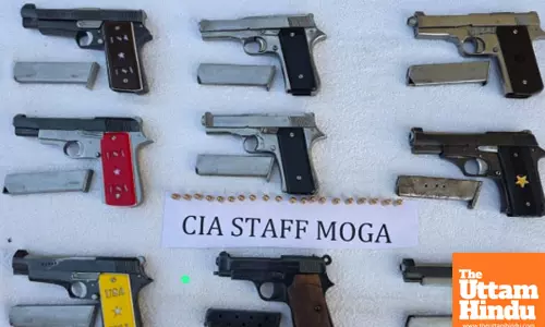 Moga Police Arrest 4 in Major Crackdown on Illegal Arms Trade
