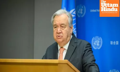 UN chief saddened by death of staff member in Israeli attacks on Gaza