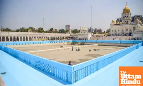 Sarovar Water Filling Ceremony at Gurdwara Bangla Sahib