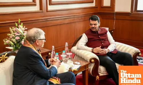 Maharashtra CM Devendra Fadnavis meets Microsoft co-founder Bill Gates