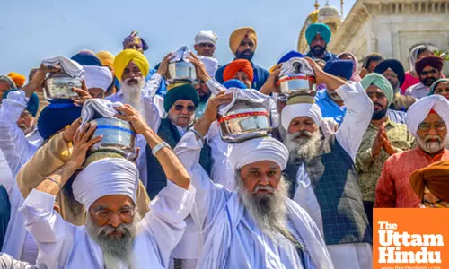 Sarovar Water Filling Ceremony at Gurdwara Bangla Sahib