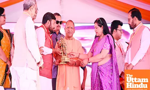 UP CM Yogi Adityanath inaugurates the main building of Tehsil Mihipurwa