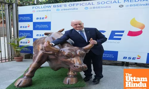 New Zealand PM Christopher Luxon visits the Bombay Stock Exchange