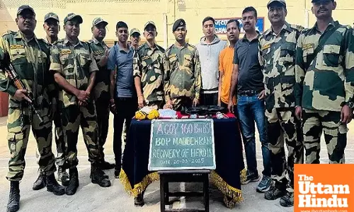 BSF Seizes Heroin and Indian Currency Worth 14 Crores at Ferozepur Border, Smuggled from Pakistan