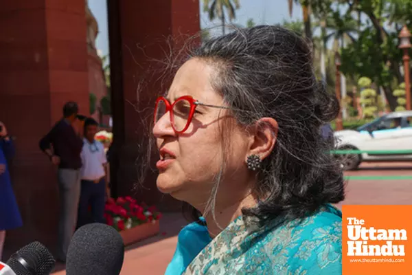 MPs At The Parliament House During the Budget Session