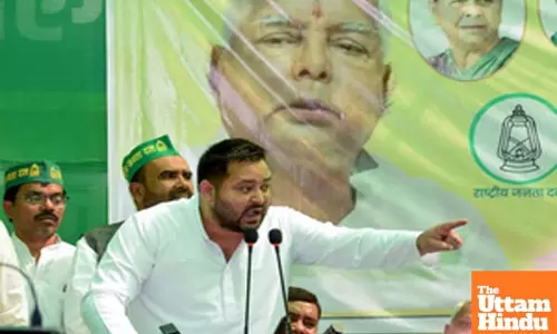 Tejashwi slams Nitish over his Earth will end in 10 years remark