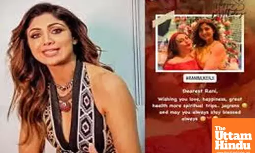 Shilpa Shetty on Rani Mukerji bday: ‘Wishing you love, more spiritual trips and jagrans’