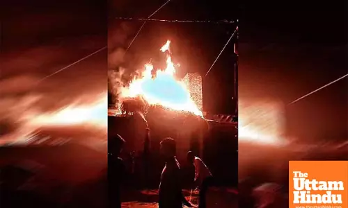Fire Breaks Out in Three-Storey Building in Doda, J&K