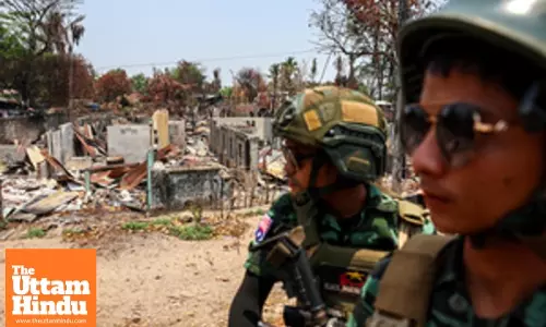 Myanmar: People protest against Chinas growing interference in region