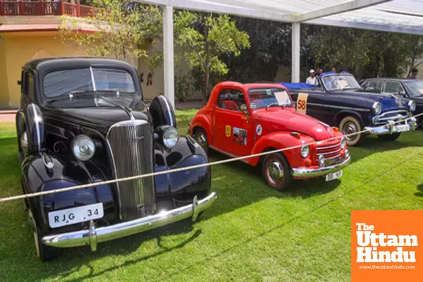 Vintage Cars on Display