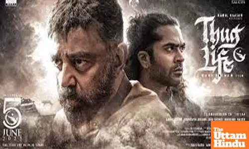 Kamal Haasan & Silambarasan TRs intense first look from Thug Life revealed