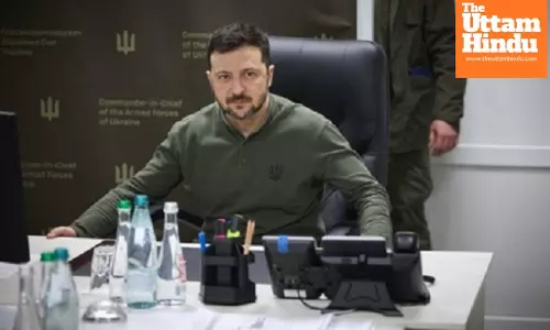 Zelensky holds military cabinet meeting in Kharkiv ahead of talks with US officials in Saudi Arabia tomorrow