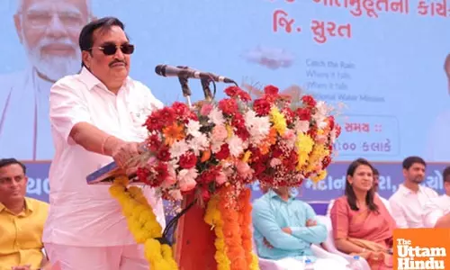 Gujarat govt launches 27,300 rainwater harvesting projects in Surat