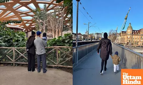 Sonam shares glimpse of fun day with son Vayu, hubby Anand in Zurich zoo