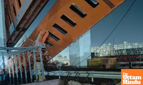 Major Mishap on Bullet Train Project: Gantry Falls During Construction, Over Two Dozen Trains Cancelled