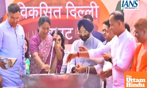 CM Rekha Guptas Kheer moment as BJP govt prepares for Viksit Delhi budget