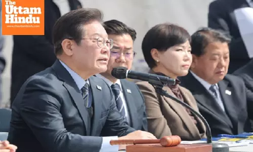 South Korea: Oppn leader to offer condolences to victims of wildfires in Sancheong