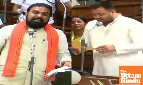 Bihar Assembly clash: Samrat Choudhary dares Tejashwi to acknowledge Lalus RSS visit