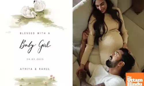 Athiya Shetty, KL Rahul announce the arrival of their baby girl