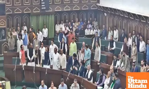BJP stages walkout from J&K Assembly amid uproar over daily wagers issue
