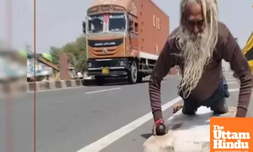 Walking on Faith: Sant Kedars 321km Spiritual Odyssey, One Prostration at a Time